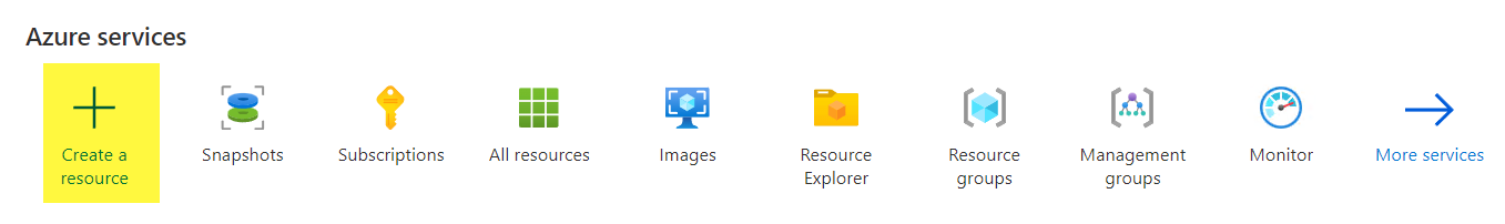 Create resource