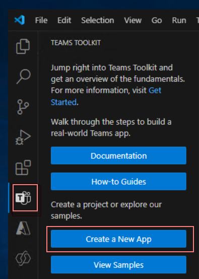 Create new Project